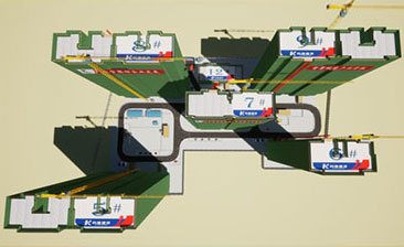 米兰app网站官网 BIM中心六月份BIM技术落地应用总结